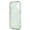 Чохол Guess IML Flower & Tonal Circle для iPhone 16 Green with MagSafe (GUHMP16SHFWBDCEN)