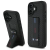 Чохол BMW Grip Stand Smooth & Carbon для iPhone 16 Black (BMHCP16SGSPCCK)