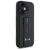 Чохол BMW Grip Stand Smooth & Carbon для iPhone 16 Black (BMHCP16SGSPCCK)