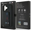 Чохол BMW Grip Stand Smooth & Carbon для iPhone 16 Black (BMHCP16SGSPCCK)