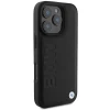 Чохол BMW Leather Hot Stamp для iPhone 16 Pro Max Black with MagSafe (BMHMP16XSLLBK)