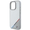 Чохол BMW Carbon Tricolor Line для iPhone 16 Pro Max Grey with MagSafe (BMHMP16X23PUDTS)