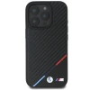 Чохол BMW Carbon Tricolor Line для iPhone 16 Pro Max Black with MagSafe (BMHMP16X23PUDTK)