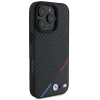 Чохол BMW Carbon Tricolor Line для iPhone 16 Pro Max Black with MagSafe (BMHMP16X23PUDTK)