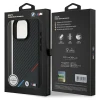 Чохол BMW Carbon Tricolor Line для iPhone 16 Pro Max Black with MagSafe (BMHMP16X23PUDTK)