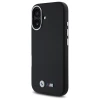 Чехол BMW M Smooth Full Wrapped Metal для iPhone 16 Black (BMHCP16S23PMWK)