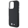 Чехол BMW M Smooth Full Wrapped Metal для iPhone 16 Pro Black (BMHCP16L23PMWK)