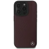 Чохол Mercedes Leather Wood Imitation для iPhone 16 Pro Red with MagSafe (MEHMP16L23RBGVR)