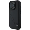 Чохол Mercedes Curved Stitches Leather для iPhone 16 Pro Black (MEHCP16L23RBCSK)