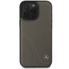 Чохол Mercedes Curved Stitches Leather для iPhone 16 Pro Max Brown (MEHCP16X23RBCSB)