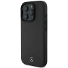 Чохол Mercedes Textured and Plain Leather для iPhone 16 Pro Max Black with MagSafe (MEHMP16X23RBARK)