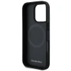 Чохол Mercedes Textured and Plain Leather для iPhone 16 Pro Max Black with MagSafe (MEHMP16X23RBARK)