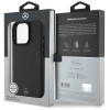 Чохол Mercedes Textured and Plain Leather для iPhone 16 Pro Max Black with MagSafe (MEHMP16X23RBARK)