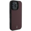 Чохол Mercedes Textured and Plain Leather для iPhone 16 Pro Red with MagSafe (MEHMP16L23RBARR)