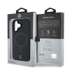 Чохол Mercedes Plain Smooth Leather для iPhone 16 Plus Black with MagSafe (MEHMP16M23RCMK)