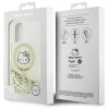 Чохол Hello Kitty Liquid Glitter Fever для iPhone 16 White Gold with MagSafe (HKHMP16SLGDIH)