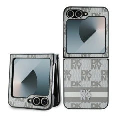 Чохол DKNY Chequered Pattern Printed для Samsung Galaxy Z Flip6 / Z Flip7 FE Beige (DKHCZF6PCPTSSE)