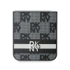 Чохол DKNY Chequered Pattern Printed Stripes для Samsung Galaxy Z Flip6 | Z Flip7 FE Black (DKHCZF6PCPTSSK)