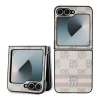 Чохол DKNY Chequered Pattern Printed Stripes для Samsung Galaxy Z Flip6 / Z Flip7 FE Pink (DKHCZF6PCPTSSP)