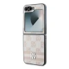 Чохол DKNY Chequered Pattern Printed Stripes для Samsung Galaxy Z Flip6 / Z Flip7 FE Pink (DKHCZF6PCPTSSP)