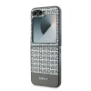 Чохол DKNY Repeat Pattern Bottom Stripe для Samsung Galaxy Z Flip6 / Z Flip7 FE Brown (DKHCZF6PSOSPW)