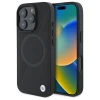 Чохол BMW Signature Leather Half Textured & Circle для iPhone 16 Pro Max Black with MagSafe (BMHMP16X23RTPK)