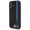 Чохол BMW M Meshed Tricolor Stripes для iPhone 16 Black with MagSafe (BMHMP16S23PUTRK)