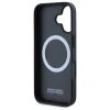 Чохол BMW M Meshed Tricolor Stripes для iPhone 16 Black with MagSafe (BMHMP16S23PUTRK)