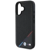 Чохол BMW M Perforated Tricolor Line для iPhone 16 Black with MagSafe (BMHMP16S23PUPDK)
