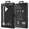 Чохол BMW M Perforated Tricolor Line для iPhone 16 Plus Black with MagSafe (BMHMP16M23PUPDK)