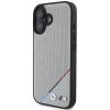 Чохол BMW M Perforated Tricolor Line для iPhone 16 Grey with MagSafe (BMHMP16S23PUPDG)