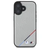 Чохол BMW M Perforated Tricolor Line для iPhone 16 Grey with MagSafe (BMHMP16S23PUPDG)