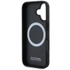 Чохол BMW M Perforated Tricolor Line для iPhone 16 Grey with MagSafe (BMHMP16S23PUPDG)