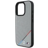 Чохол BMW M Perforated Tricolor Line для iPhone 16 Pro Grey with MagSafe (BMHMP16L23PUPDG)