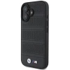 Чохол BMW M Perforated and Stitched Line для iPhone 16 Black with MagSafe (BMHMP16S23PUSPK)