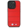 Чохол BMW M Perforated and Stitched Line для iPhone 16 Pro Max Red with MagSafe (BMHMP16X23PUSPR)