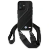 Чохол BMW M Edition Carbon Stripe & Strap для iPhone 16 Plus Black (BMHCP16M23PSCCK)