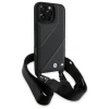 Чохол BMW M Edition Carbon Stripe & Strap для iPhone 16 Pro Max Black (BMHCP16X23PSCCK)