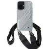 Чохол BMW M Edition Carbon Stripe & Strap для iPhone 16 Grey (BMHCP16S23PSCCG)