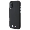 Чохол BMW M Smooth Full Wrapped Metal для iPhone 16 Plus Black with MagSafe (BMHMP16M23PMWK)