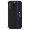 Чехол BMW Silicone Hexagon Blue Line для iPhone 16 Pro Max Black with MagSafe (BMHMP16X23SHEB)