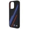 Чохол BMW Silicone Random Lines для iPhone 16 Pro Black with MagSafe (BMHMP16L23SSPK)