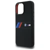 Чохол BMW Silicone Middle Stripe для iPhone 16 Pro Max Black with MagSafe (BMHMP16X23SAXK)