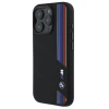 Чохол BMW Silicone Cut Tricolor Lines для iPhone 16 Pro Black with MagSafe (BMHMP16L23SCUK)