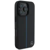 Чохол Mercedes Blue Line Leather для iPhone 16 Pro Black with MagSafe (MEHMP16L23RURBK)