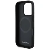 Чохол Mercedes Blue Line Leather для iPhone 16 Pro Black with MagSafe (MEHMP16L23RURBK)