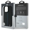 Чохол Mercedes Blue Line Leather для iPhone 16 Pro Black with MagSafe (MEHMP16L23RURBK)