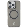 Чохол Mercedes Silver Ring для iPhone 16 Pro Black with MagSafe (MEHMP16L23HUOSK)