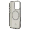Чохол Mercedes Silver Ring для iPhone 16 Pro Black with MagSafe (MEHMP16L23HUOSK)