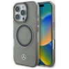 Чохол Mercedes Silver Ring для iPhone 16 Pro Max Black with MagSafe (MEHMP16X23HUOSK)